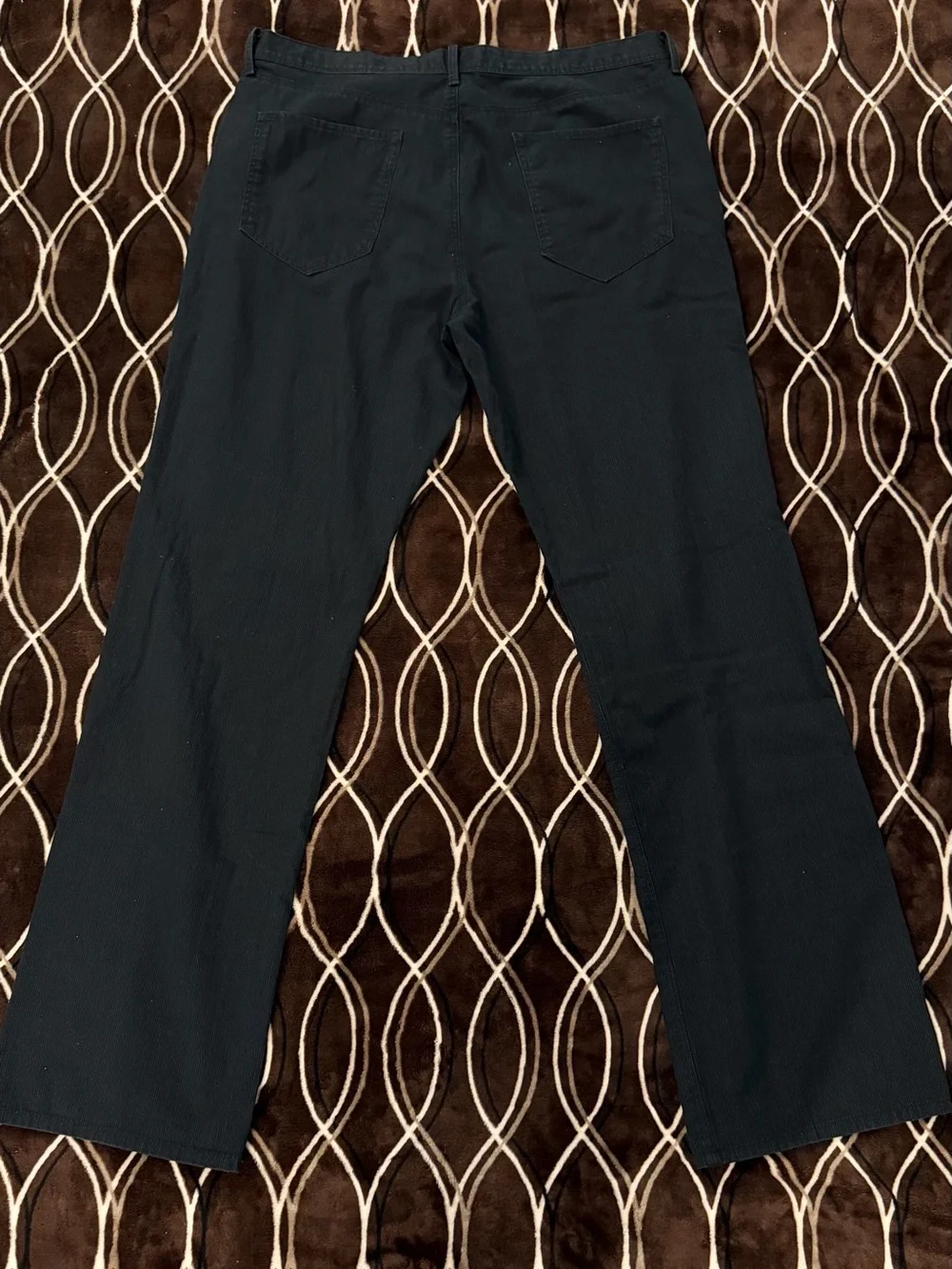 Banana Republic Men's Black Chinos - Straight Fit